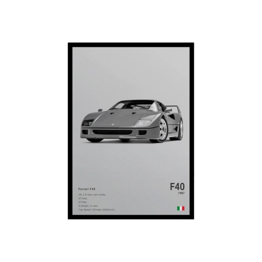 Sports Cars Poster 17 VibeSpace